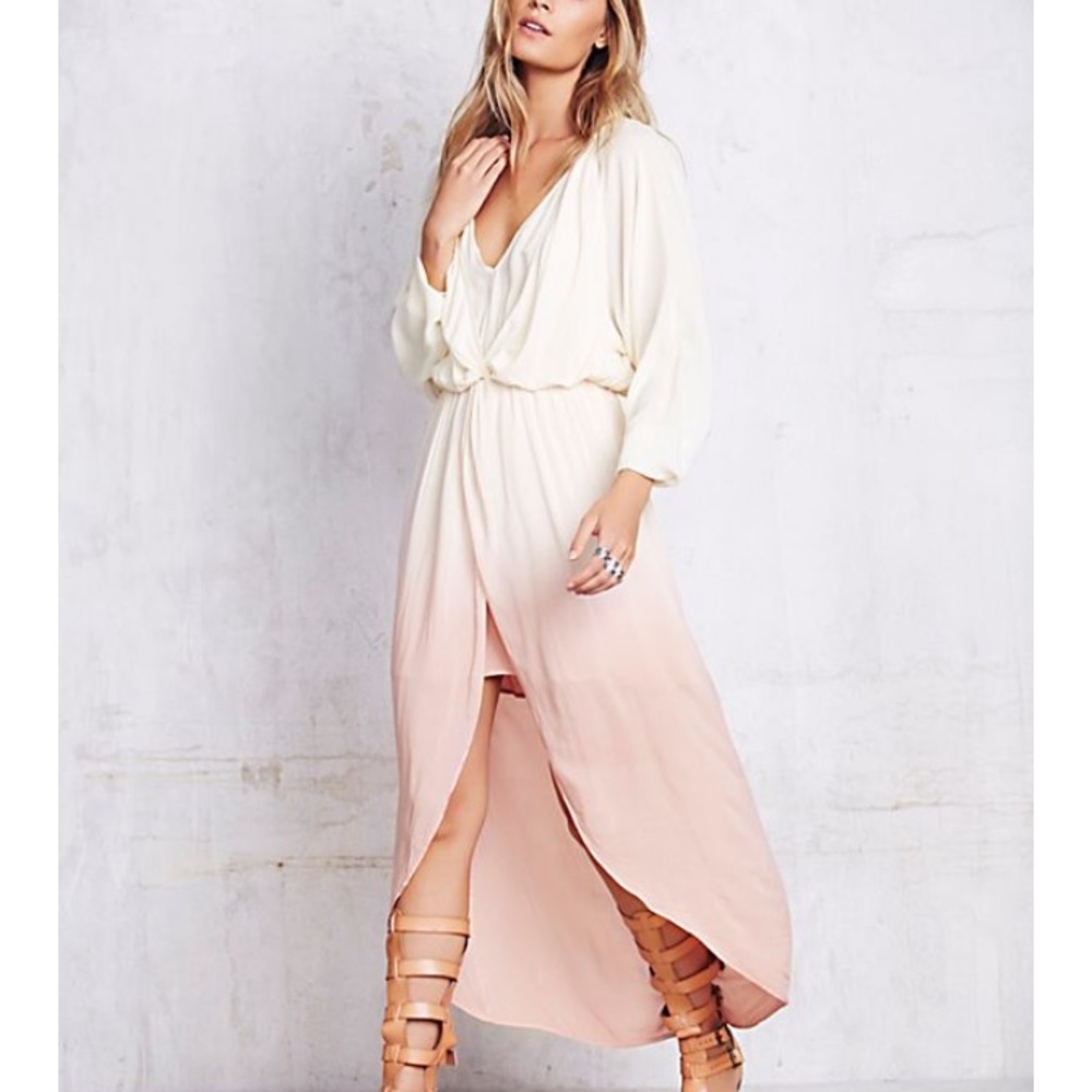 GUC Free People ombré midi dress-sz M